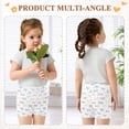 thumbnail image 3 of joogoo Bows Art Lines Girls Lined Shorts Bike Dance Bottoms 5T, 3 of 7