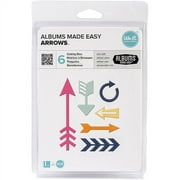 We R Memory Keepers Albums Made Easy Dies-Arrows, 6 Dies