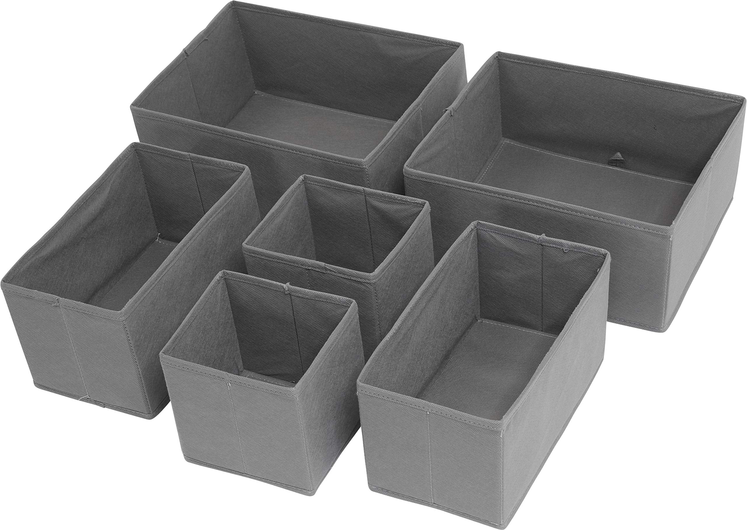 Simple Houseware Foldable Cloth Storage Box Closet Dresser Drawer Divider Organizer Basket Bins