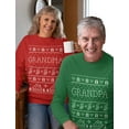 thumbnail image 3 of Grandma & Grandpa Matching Ugly Christmas Sweatshirts Set Grandparents Xmas Gift Women Sweatshirt Red Medium / Sweatshirt Green Medium, 3 of 6