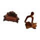 thumbnail image 5 of Sofá en miniatura para muñecas,Muebles de casa de muñecas,modelo de sofá europeo,decoración,Modelo de silla individual Mini Bench Chair sofá,Figura de pensador abstracto,Estatua de, 5 of 8
