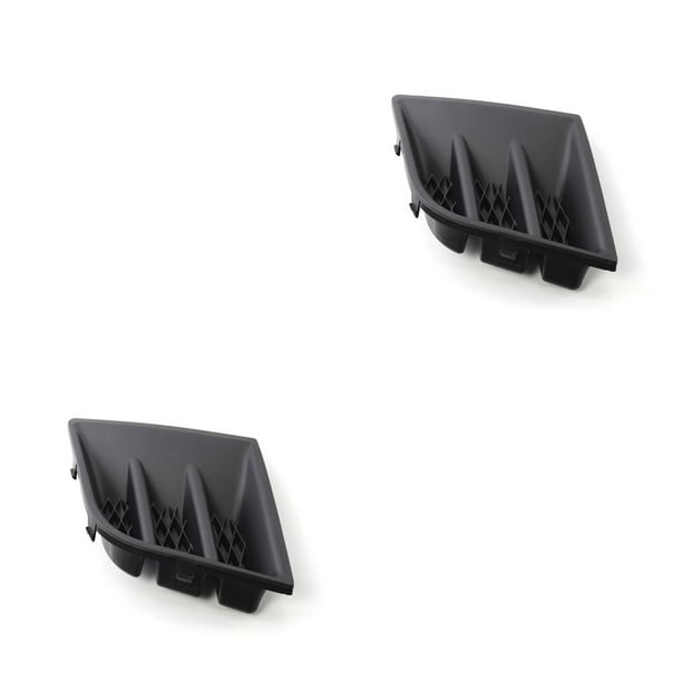 Sidaley Estilo de automóvil Parrilla de parachoques delantero Parrilla negra Parrillas portátiles Motor Reemplazo de piezas Reemplazo para 107 Izquierda 2piezas Sidaley CBP163930