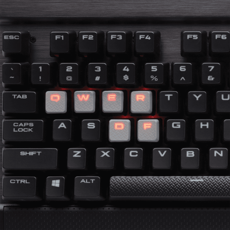 bredde ubemandede jul CORSAIR K70 LUX Mechanical Gaming Keyboard - Backlit Red LED - USB  Passthrough & Media Controls - Tactile & Quiet - Cherry MX Brown -  Walmart.com