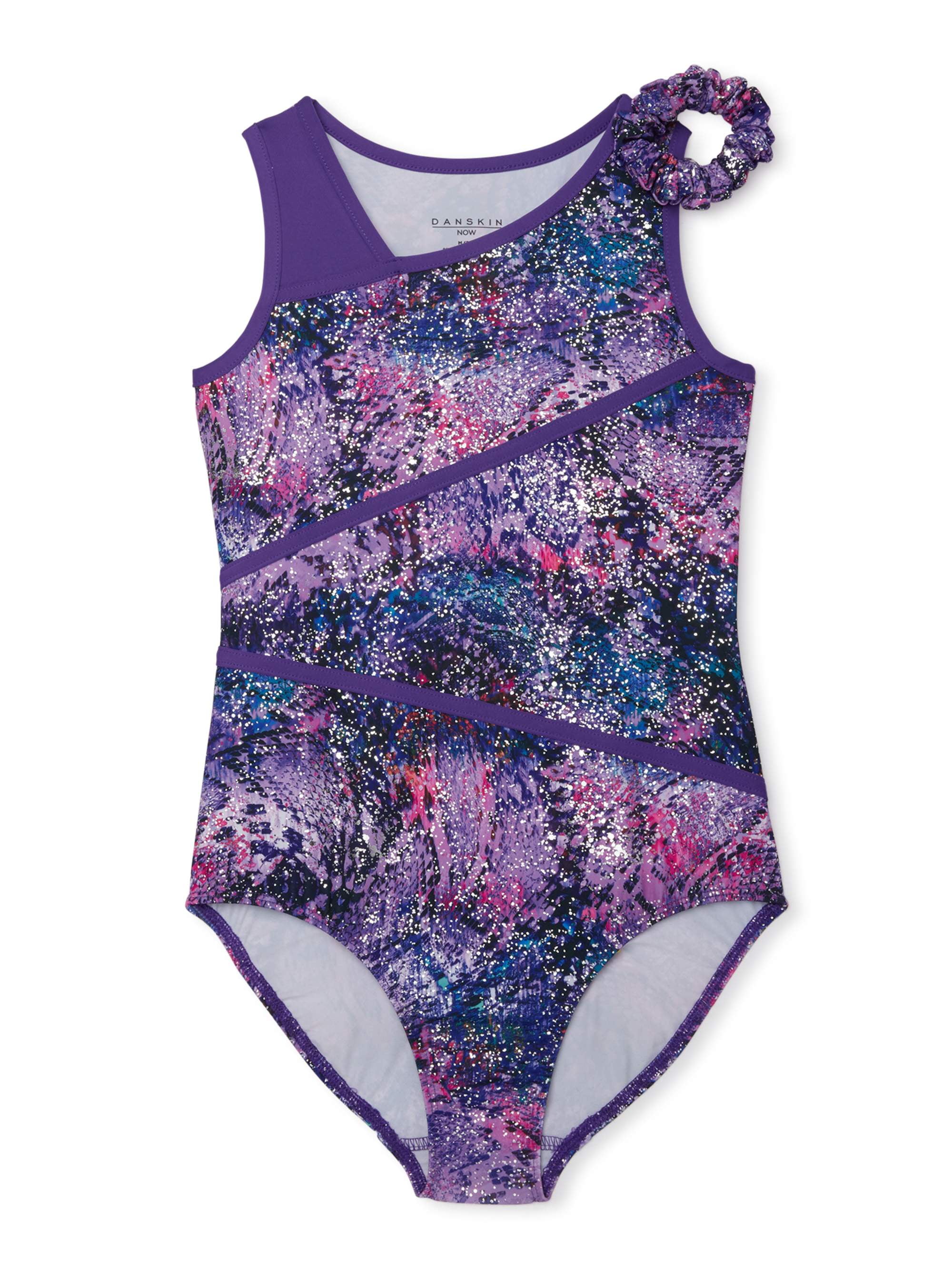 Danskin Now Girls Foil Fashion Leotard 