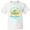 AA-White, variant on Inktastic Summer Enjoy the Sunshine Boca Raton Florida in Blue Youth T-Shirt