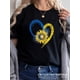 thumbnail image 4 of Camiseta con estampado de latido del corazón para mujer, camisetas de manga corta Y2K para chica, camisetas de los años 90, ropa Harajuku para mujer, 4 of 5