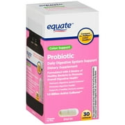 Equate Digestive Health Probiotic Capsules, 50 Count
