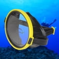 thumbnail image 3 of Plongée Anti-Buée pour Enfants, Plongée sous-Marine, Snorkeling Réglable Rapidement - Jaune, 5x15cm, 3 of 10