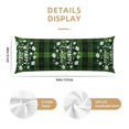 thumbnail image 3 of Bingfone Body Pillow Cover Long Pillow Case With Zipper Decorative Bedding Pillowcase 20"X54" Soft Cushion Pillow Case For Bedroom-Happy Easter, 3 of 8