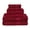Burgundy, variant on KAHAF COLLECTION 6 Piece Towel Set Aqua – 100% Ringspun Cotton Soft & Highly Absorbent – Includes 2 Bath Towels, 2 Hand Towels & 2 Washcloths – Quick Dry, Durable, and Luxurious Bathroom Essentials