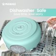 thumbnail image 5 of Pawaii Cuenco Para Perros De Acero Inoxidable Con Base De Goma Antideslizante Y Aislamiento De Doble Pared - Diseño Duradero | Incluye Etiqueta De Identificación | Tazón De Agua Y Comida Apto Para Lav, 5 of 5