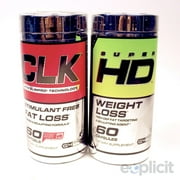 Cellucor Super HD & CLK Stack - 60 Capsules Each
