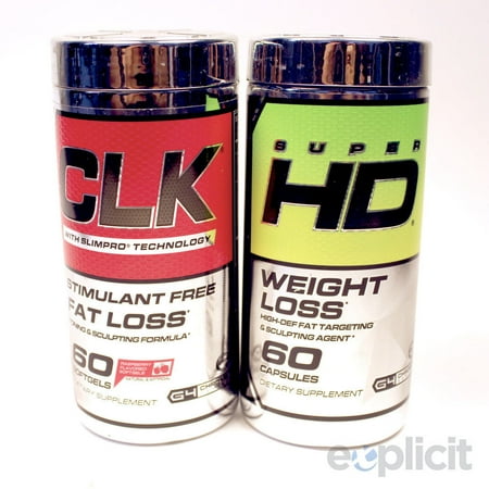 Cellucor Super HD & CLK Stack - 60 Capsules Each