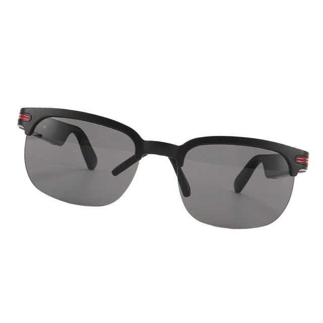 Smart Glasses, Polarized Lenses IP67 Waterproof 7H Talk Time Anti Slip Sunglasses Fast Connection for Driving