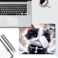 thumbnail image 5 of Wood Grain American Flag Hunting Deer Square Mouse pad, Texture, Waterproof, Anti Slip Rubber Base, Computer Mouse pad, Laptop Mouse pad, 5 of 10