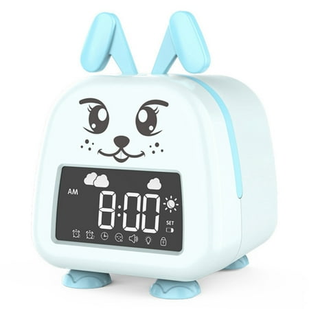 

Kids Digital Bedroom Children s Trainer Wake Up Light & Night Light Rabbit