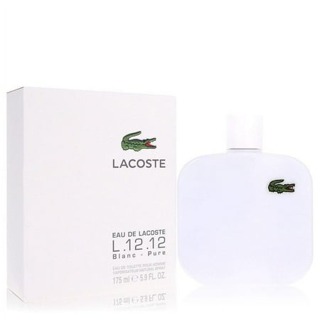 Lacoste Eau De Lacoste L.12.12 Blanc by Lacoste Eau De Toilette Spray 5.9 oz for Men Pack of 3