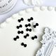 thumbnail image 1 of 50 Uds. De lazos negros mezclados al azar, dijes para uñas de oso, Mini corazón de resina, estrella, flor, decoraciones artísticas para uñas hechas a mano, prensa DIY en las uñas, 1 of 5