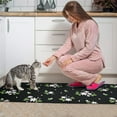 thumbnail image 3 of Pioneer Flower Floral Print Pattern Kitchen Rugs Sets Of 2,Anti Fatigue Kitchen Mat Rugs Non Slip Washable,Decorative Kitchen Floor Mats for Kitchen,Sink,Laundry,17"x30"+17"x47", 3 of 7