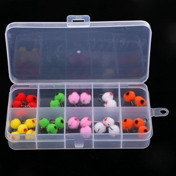 Trout Salmon Fishing Assortment 36pcs Nymphs Streamers Eggs, Fly