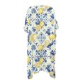 thumbnail image 2 of HELLHERO Polyester Bathing Suit Cover Up for Hawaii Quick Dry Long Cardigan Lemon Pattern, 2 of 5