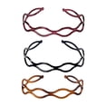thumbnail image 1 of 3 diademas multifuncionales para decoración, accesorios de moda, accesorios para fotos, bandas para el cabello Rojo Negro Marrón, 1 of 8