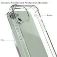 thumbnail image 3 of AquaFlex Hybrid Slim Designed For Apple iPhone 13 6.1"Case Transparent Clear, 3 of 8