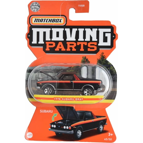 Matchbox 1978 Subaru Brat, Moving Parts