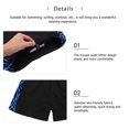 thumbnail image 5 of 1 par de pantalones cortos de playa para hombre, pantalones cortos de playa casuales de moda de verano, bañadores de baño, 5 of 5