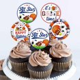 thumbnail image 4 of 36 Pieces Sports Birthday Cupcake Toppers for Boys, Double Sided All Star Sports Cupcake Decorations, Its Game Time Birthday Decor, Sport Themed Happy Birthday Party Supplies, 4 of 6