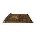 thumbnail image 2 of Ahgly Company Indoor Round Medallion Brown Traditional Area Rugs, 8' Round, 2 of 4