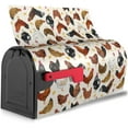 thumbnail image 2 of Country Farm Roosters Mailbox Covers Magnetic Waterproof Farmhouse Chicken and Hens Mail Cover Letter Post Box Wraps for Home Garden Yard Decor, 25.5x21 in, 2 of 6