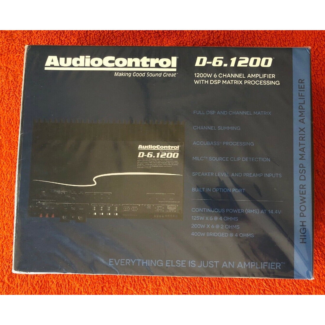 けまで AudioControl D-6.1200 (UPC 851523007218) :B08MZBS2D2:バリューセレクション 通販  しておりま