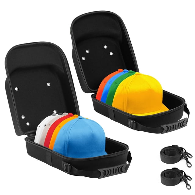 Estuches de viaje para gorras de béisbol Epesoware, paquete de 2