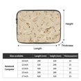 thumbnail image 3 of Ancient Music Background 17 inch Portable Laptop Sleeve Compatible with MacBook Air Notebook Computer Case for Men Women College School Students, 3 of 7