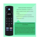 thumbnail image 3 of Control Remoto Para Amazon Fire Tv Stick 4k Lite Cube Max Lab.G Verde, Negro, 3 of 4