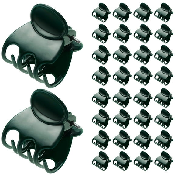 GOOHOCHY 60 Pcs Garden Plant Clips Vine Supports Climbing Plant Pins for Indoor and Outdoor Gardening Supplies