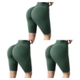 thumbnail image 4 of Sonducket Gimnasio Verano Mujeres Yoga Shorts Niñas Ciclismo Fitness Cintura alta Levantamiento de glúteos Deportes Pantalones cortos Type1 NO1, 4 of 6