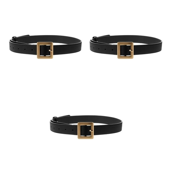 Set of 3 Ratchet Belt Women Eye-catching Pants 's