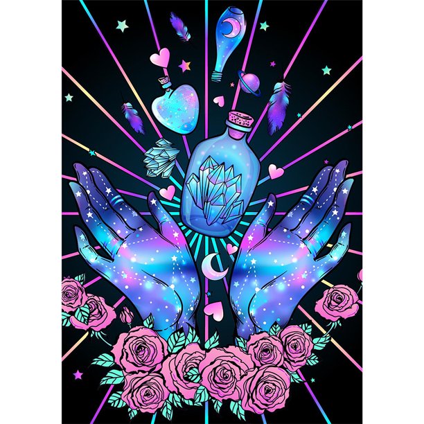 Taladro diamante pintura (DE0876) 5D DIY botella completa bordado mosaico Kit decoración del hogar 20X30cm FLhrweasw Nuevo