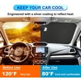 thumbnail image 2 of Protector Solar para Parabrisas Lezcoan para Subaru Forester 2014-2018, 2 of 7