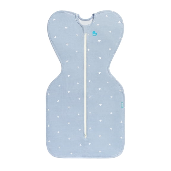 Love to Dream Swaddle UP, Silky-Lux 1.0 TOG, Luxurious 100% Viscose from Bamboo, Allow Baby to Sleep in Their Preferred Arms Up Position, Snug Fit Calms Moro Reflex, Newborn 5-8.5 lbs, Cream Lemons