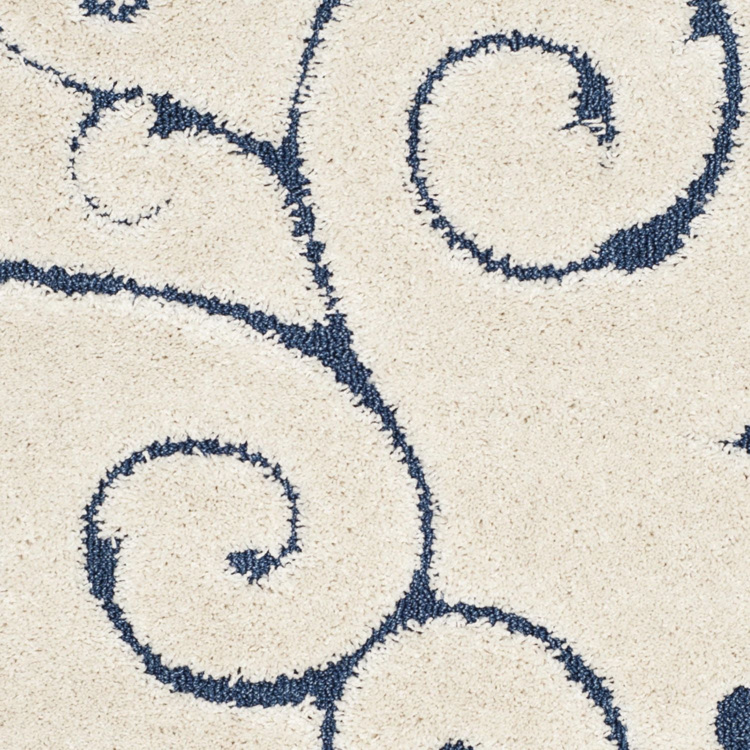 SAFAVIEH Florida Douglas Floral Vines Shag Area Rug