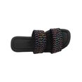 thumbnail image 2 of Sandalias de piso Exterior Textil Color Negro Para Mujer, 2 of 3