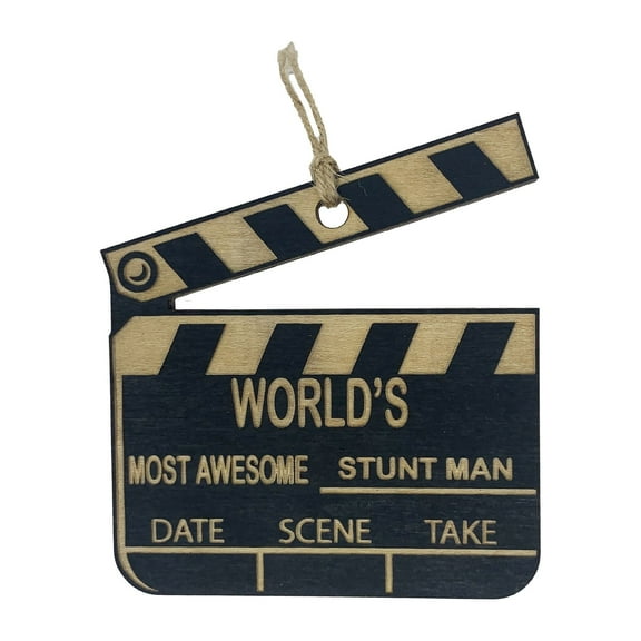 Worlds most awesome Stunt Man - Ornament Black