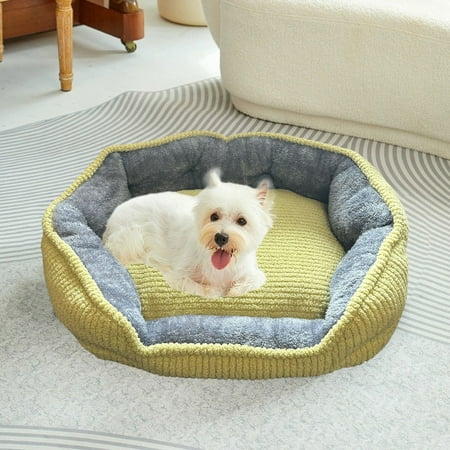 Vikakiooze Pet Cats Kennel Winter Warm Teddy Kennel Mat Universal Removable Washable Small Dog Supplies