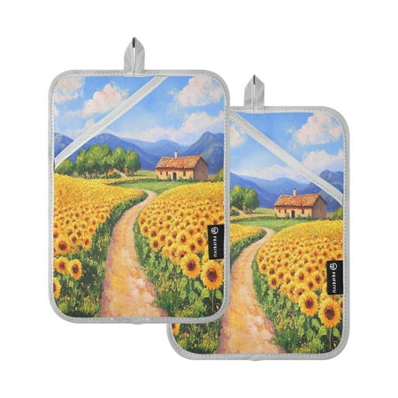 

Square Pot Holder Set of 2 - Silver-Coated Quilted Heat Resistant Pads 943℃ Heat Resistant with Hanging Loop for Oven and Microwave，A Cool Spider-mans