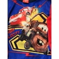thumbnail image 2 of Disney Cars Toddler Boys Blue Lightning McQueen 2 Piece Pajama PJ Set 3T, 2 of 2