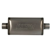 Flowmaster 71249 FlowFX Muffler 3 Center Inlet/3 Center Outlet - Moderate Sound 409 Stainless Steel