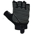 thumbnail image 4 of MRX Weightlifting Gloves for Men and Women Gym Workout Bodybuilding Strength Training CrossFit Weight Lifting Grip Glove With Padded Palm (Black-Large), 4 of 5